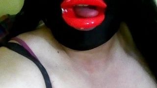 Mask bondage bbw brazil