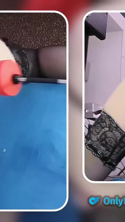 ช่วยตัวเองทางตูดด้วยดิลโด้ใหญ่บนเครื่องเย็ด คลิป 1