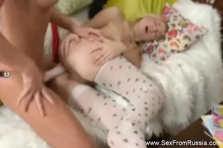 Hot Russian Babes Wild Threesome