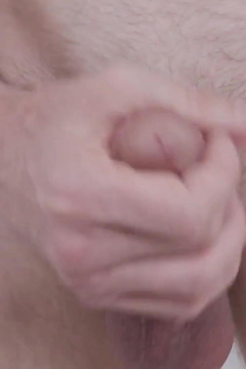 James Drake Strokes His Oiled Cock While Lying Back with Legs Spread!