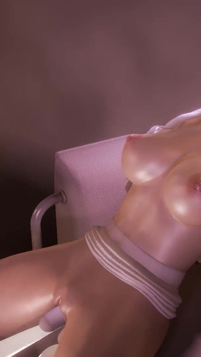 Sexy Blonde Asian Double Dildo Music Masturbation | Clip 1