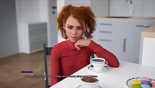 Lust academy #8: faith gave me a massage, Adelle is almost nude at the club