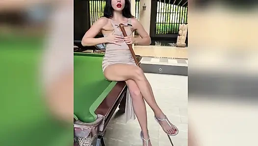 JOI, Ruined Orgasm, CEI, in the Billiard Club