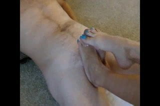 Footjob delicioso