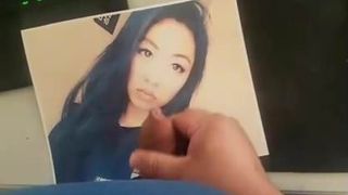 Hot Asian Girl Cum Tribute 6