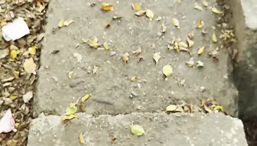 Colombian Girl Masturbates in Public on the Street