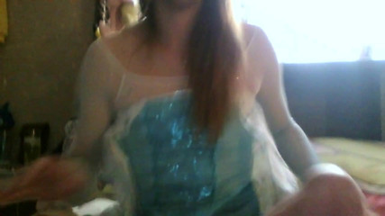 elsa dress tease