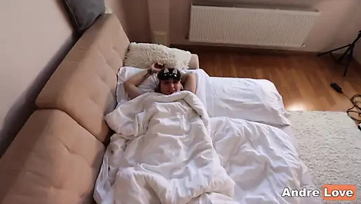 Fetish kaki / / andre love dengan kaus kaki putih mengocok kontol kekasihnya