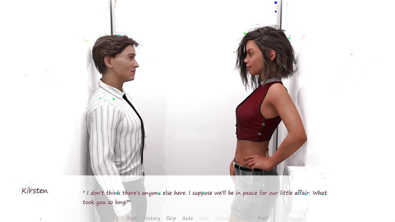 My Stepbrother's Wife - Cole Got a Chance and Fucked Kirsten in the Restroom