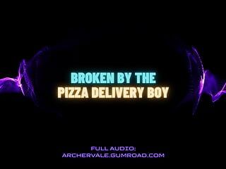 Pizza Boy Våt rörig kroppsdyrkan (M4M Gay Audio Story)