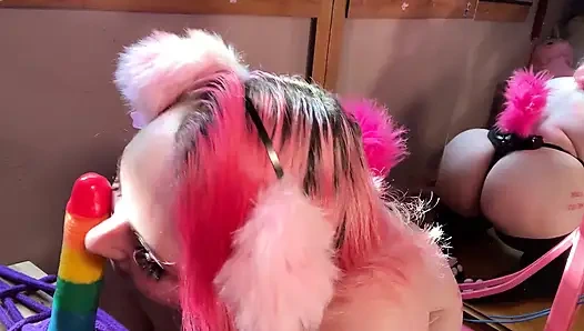 POV: Deine kurvige welpenmädchen-FREUNDIN ist hungrig nach deiner latte