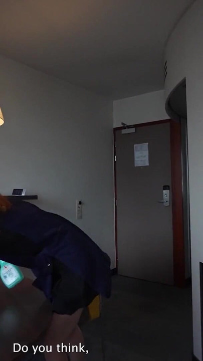 Perfect ass MILF French maid caught masturbating and anal fucked by hotel guest !! | Clip 1