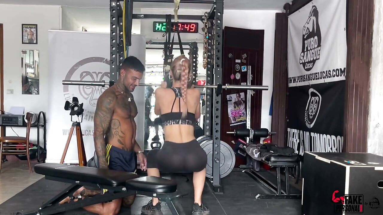 I Destroy Shona River's Pussy in the Gym