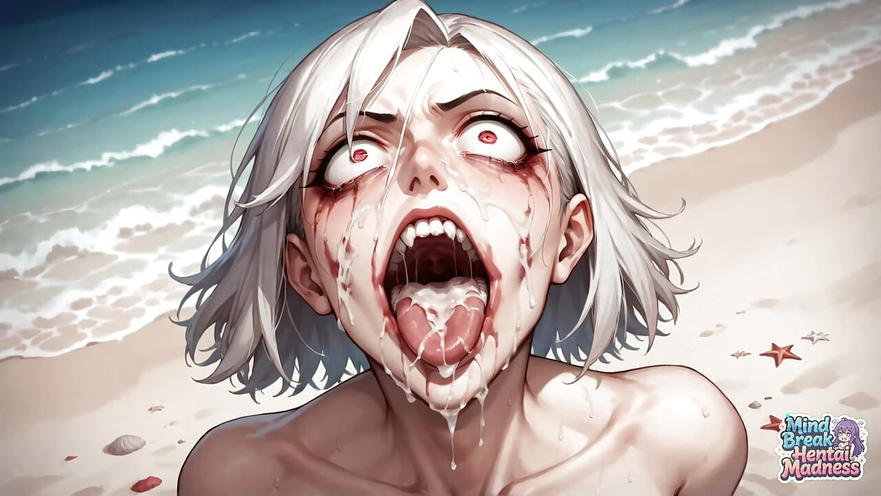 Join the Mind Break Mental Madness Excursion as a Sun-kissed Ash-blonde Hotty Collapses Onto the Sandy Shore
