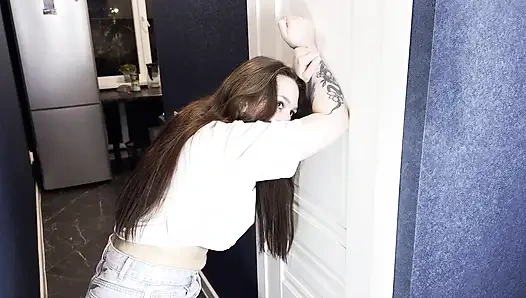 My Stepbrother Closed the Toilet and I Peed in My Pants