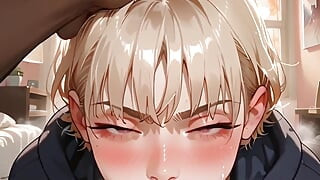 Petite babe deepthroats giant BBC