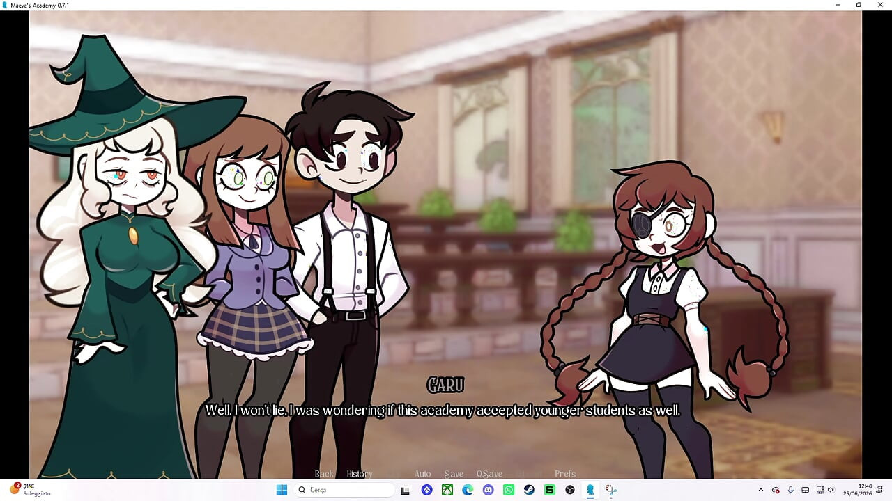 Maeve - jogo da academia parte 2