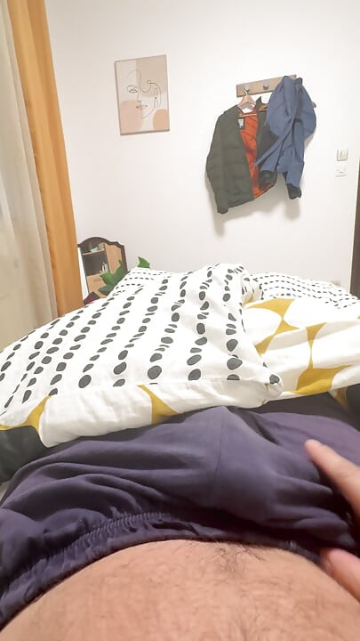 第一人称视角，早晨撸射带轻度CBT