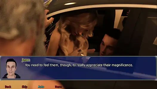 The office wife #24 - Stacy got fucked by the guys at work...Jason fucked stacy in the car and a stranger joined in.