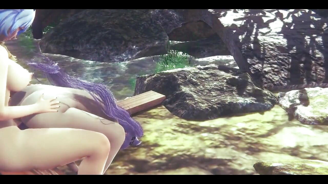 Genshin Impact Hentai Yuri - Ganyu und Keqing Hardsex - japanische asiatische Manga Anime Film Spiel Porno