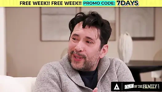 OUT OF THE FAMILY - Stepdaughter River Lynn Begs Stepdad For Weekend Ass Pounding