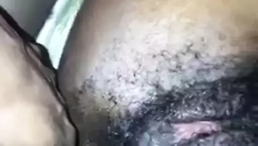 Anal black hairy pussy