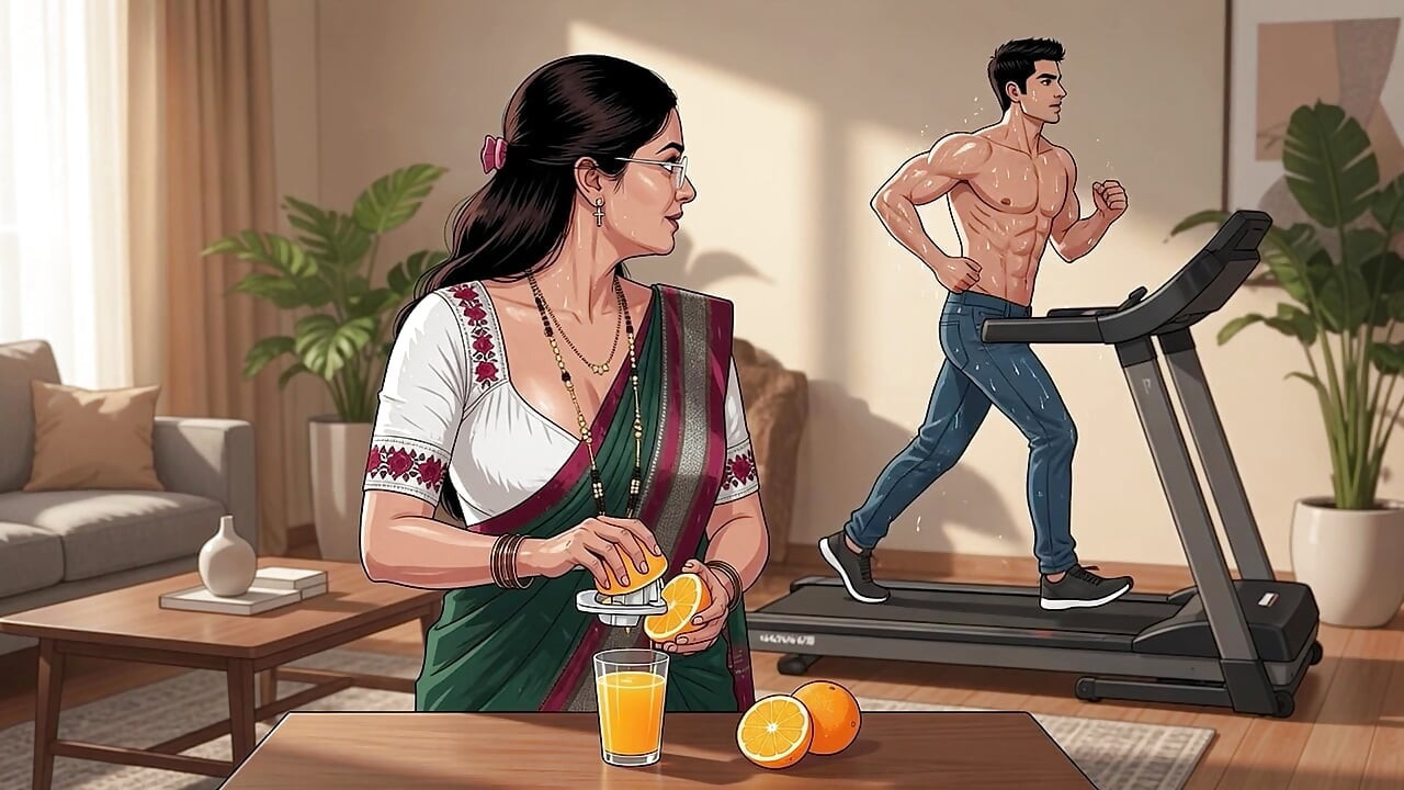 Sujatha Aunty lär Balu