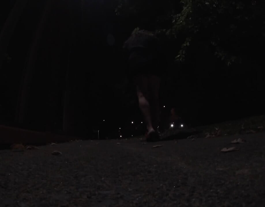 Transvestite Sissy whore is out and about at night .