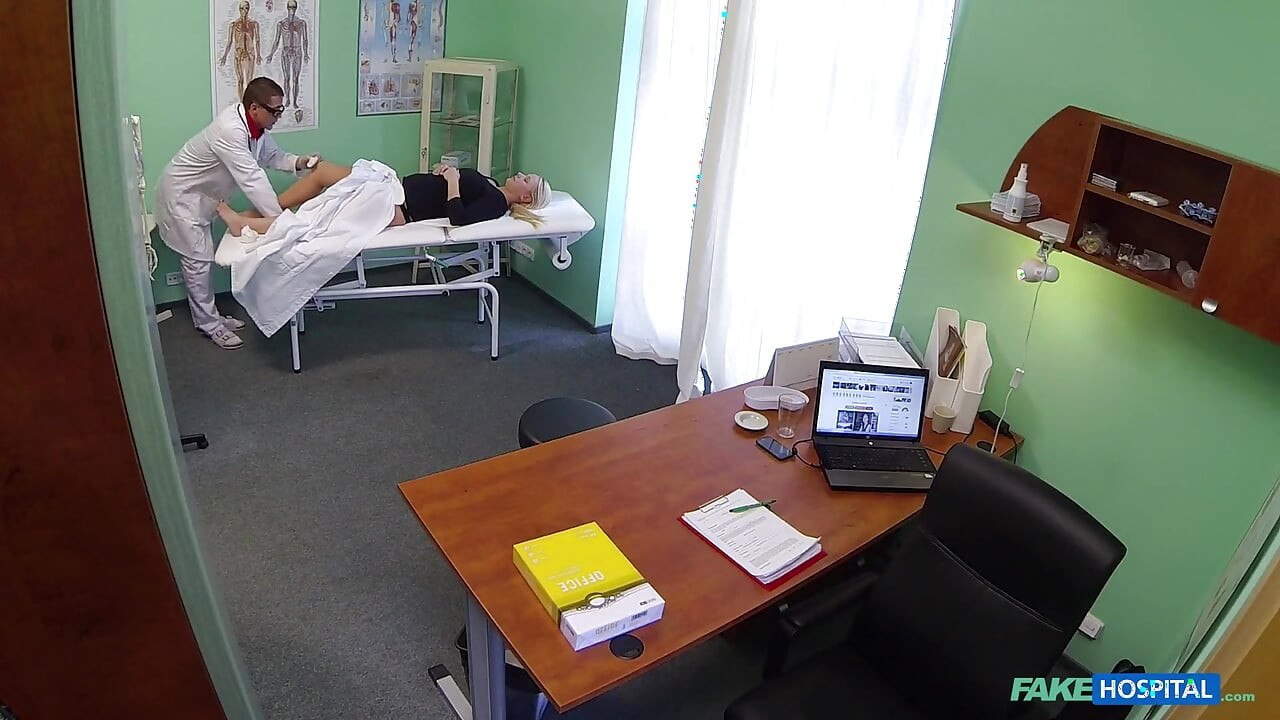 Doctor's Cock Is All the Medicine Squirting Blonde Needs