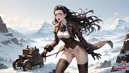 Winter Rose kılıç oyunu süt patlaması