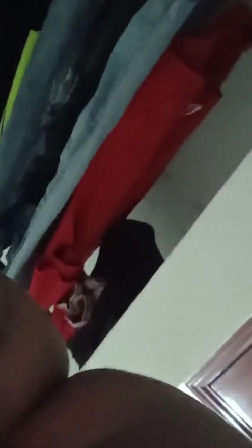 made my bull creampied my pussy before tha my hubby at same day and they don't noticed it | Clip 2
