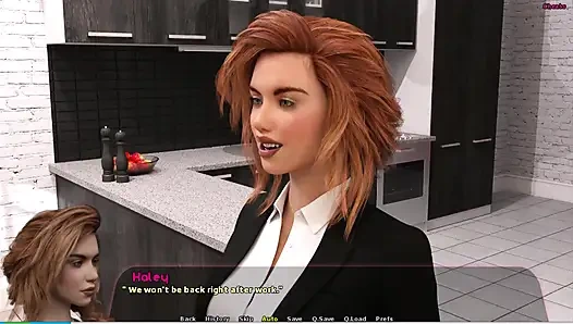 Haley Story #16 - Haley and Johannes went temping bowling...Johannes spanked Haley's ass then fucked her