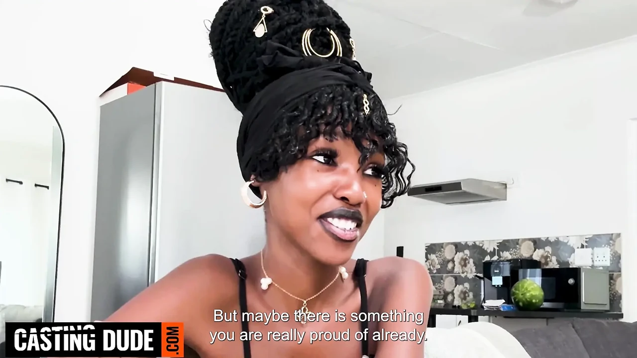 This BUSTY EBONY TEEN said her BF could never afford America RODE MY COCK HARD to earn her trip