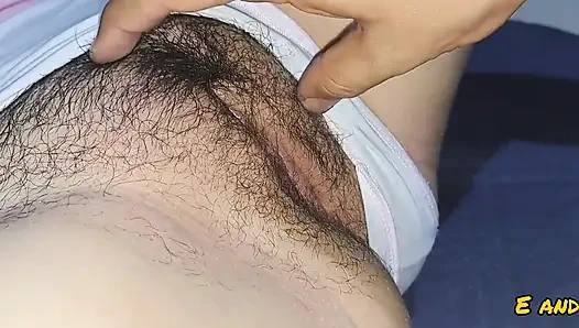 My Little Neighbor Fucks Me on the Floor with His Little Penis