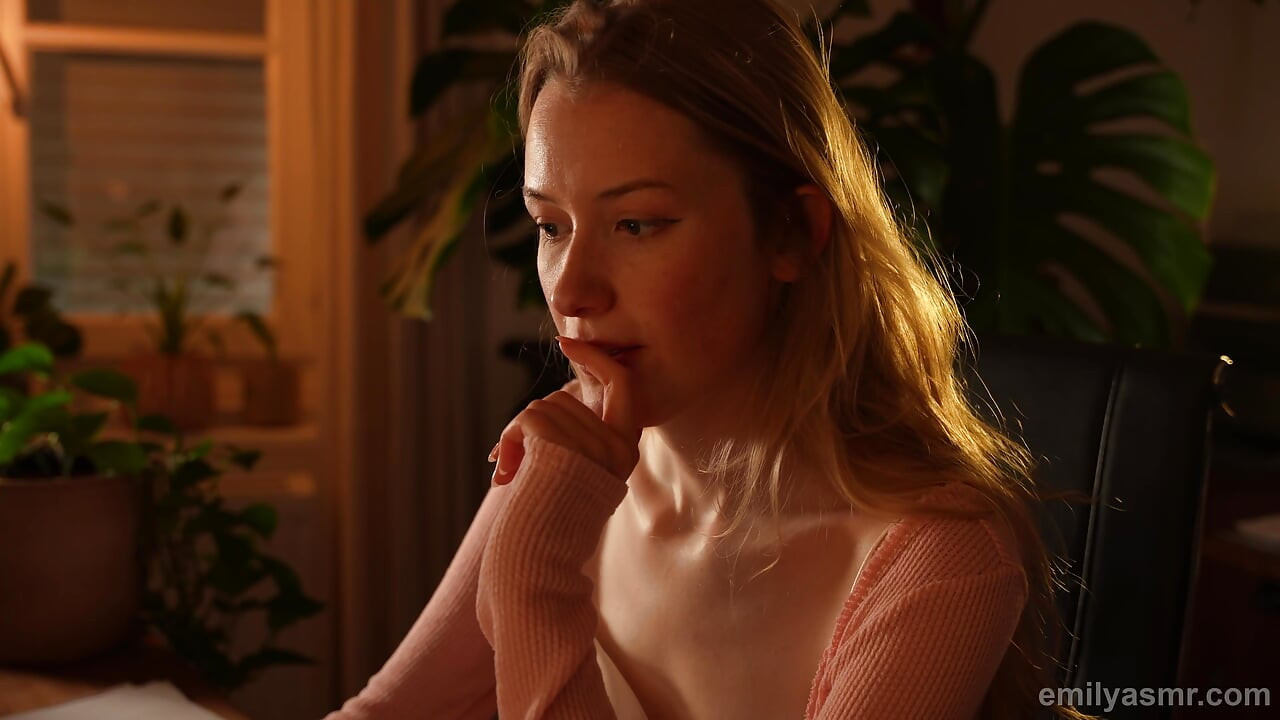 Job Interview Turns Steamy With The Secretary... - ASMR