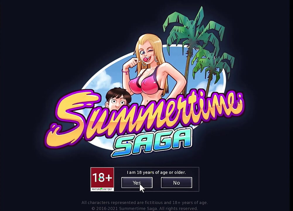 Summertime saga - pušenje kurca