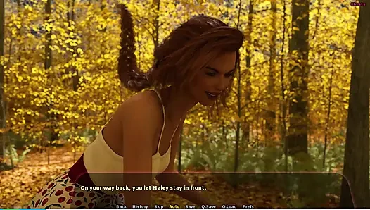 Haley Story #15 - Johannes fucked Haley hard...Haley and johannes went on a walk and Haley went skinny dipping.