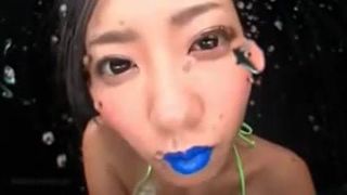 Asian Spitting and Tongue Fetish