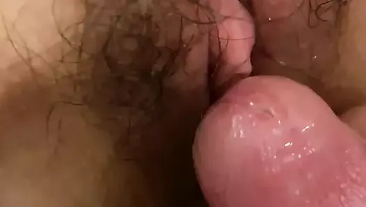 Masturbating Asian Chinese dick, wet pussy and clit – cumshot