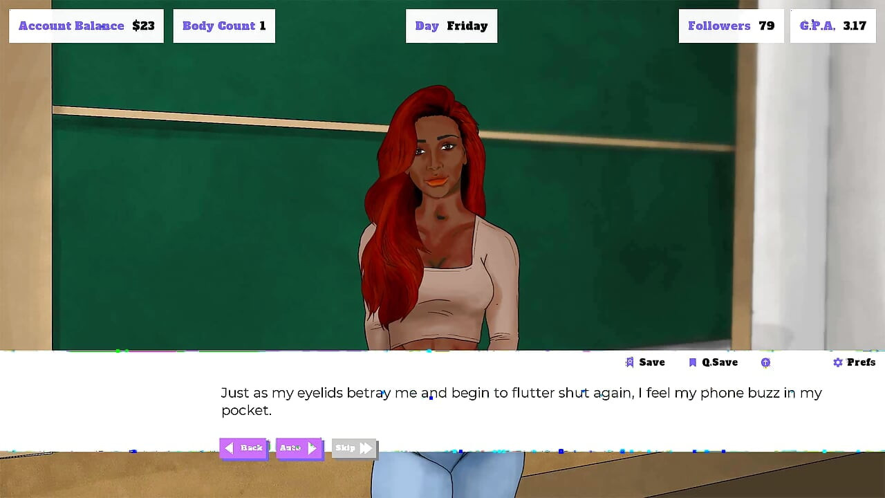 College сraze: chica india fue atrapada tomando fotos de desnudos en la clase de la universidad ep.10