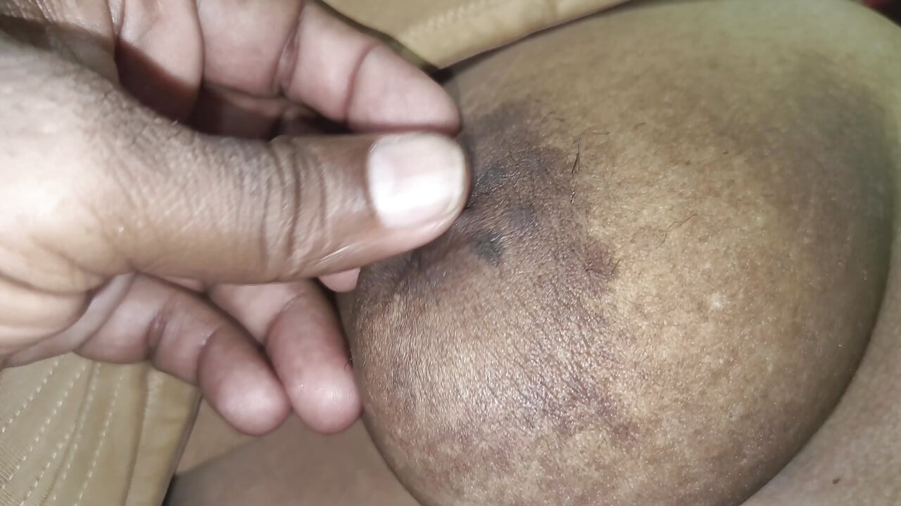 Beautiful tamil housewife enjoying romance with step brother
