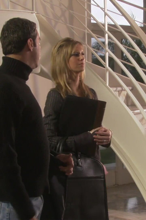 Hairy brunette with big tits gets slammed from behind