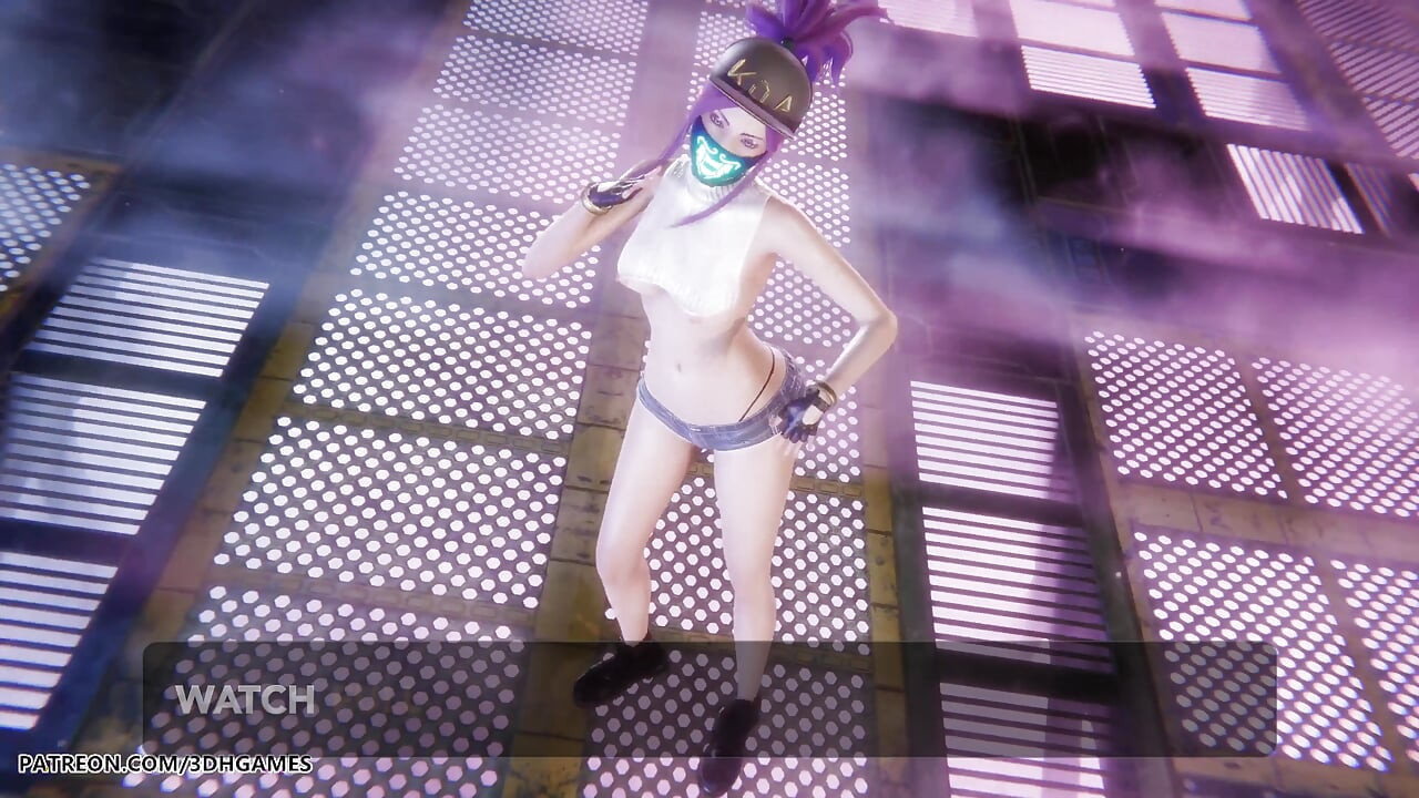 Aespa - Armageddon - Akali, strip-tease sexy
