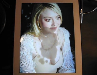 Dakota Fanning cumtribute - february 2014