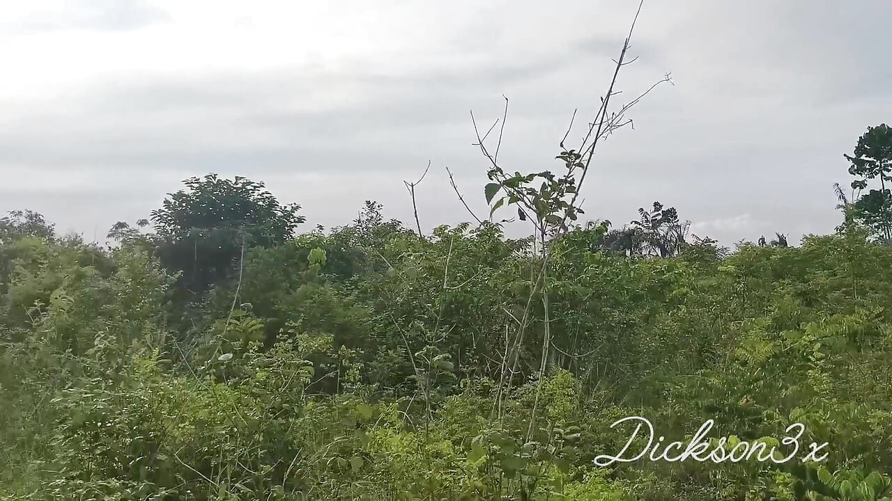 Ebony Creamy Bussy Decide to Btm for Huge Dick After a Long While in an Abandoned Government Site