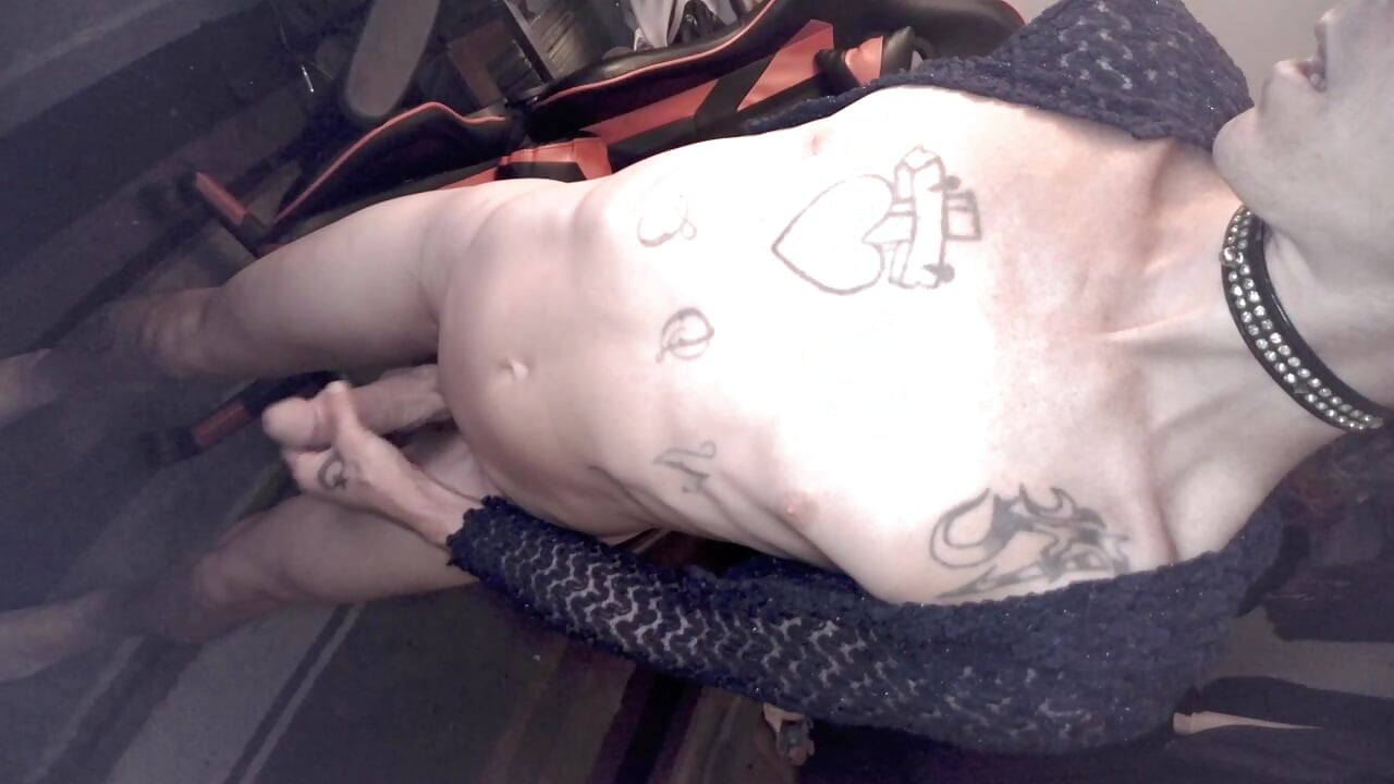 Playing with myself my hot little femboy bitch body