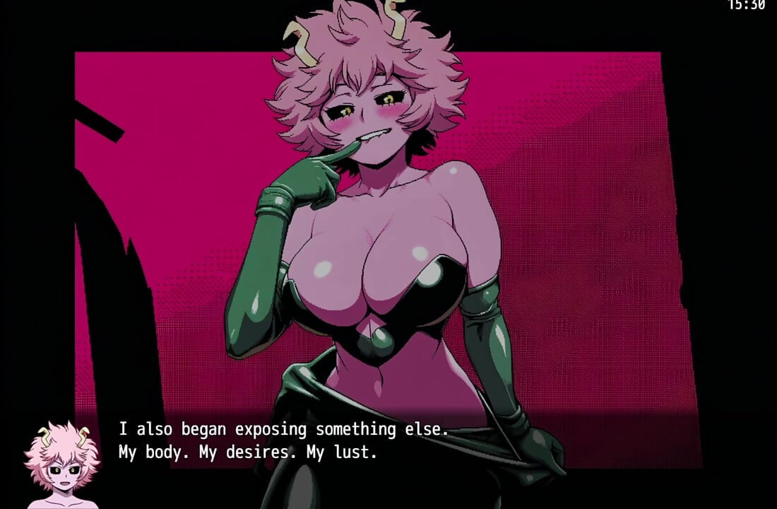 In Aktion gestreift,Minas korrupte Ops - Las Voluptosas Tetas de Mina Ashido de My Hero Academy