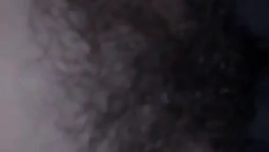 Hairy pussy closeup