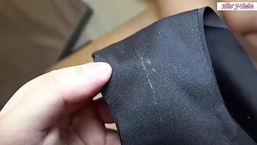 Стройная красотка два кримпая в отпуске, сюрприз Санты делает старика счастливым