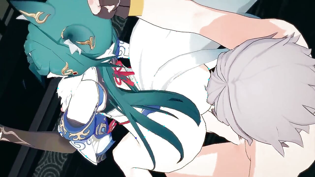 Honkai Star Rail - Yukong Cena de Sexo Erótico - Animações Hentai 3D